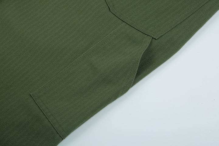 Wasew WSW-25A-011 Herringbone Twill Mechanic Pants - Sage Green
