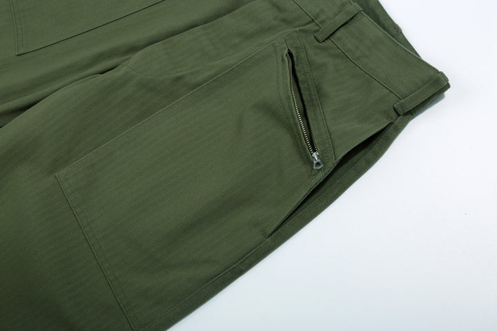 Wasew WSW-25A-011 Herringbone Twill Mechanic Pants - Sage Green