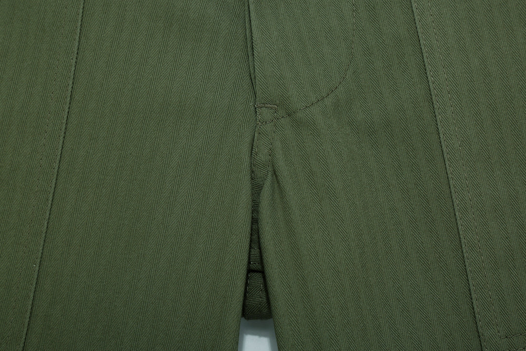 Wasew WSW-25A-011 Herringbone Twill Mechanic Pants - Sage Green