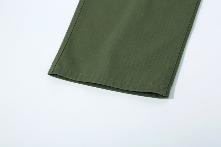 Wasew WSW-25A-011 Herringbone Twill Mechanic Pants - Sage Green