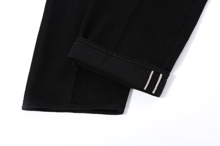 Sugar & Co SGR-S01 12oz selvedge black denim gentle pants selvedge ID