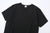 Samurai Jeans SJST-TW01 extra heavyweight T-shirt made in Japan crew neck black front full view