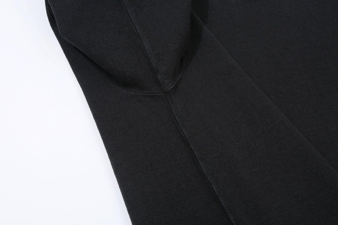 Samurai Jeans SJST-TW01 extra heavyweight T-shirt made in Japan crew neck black side seam