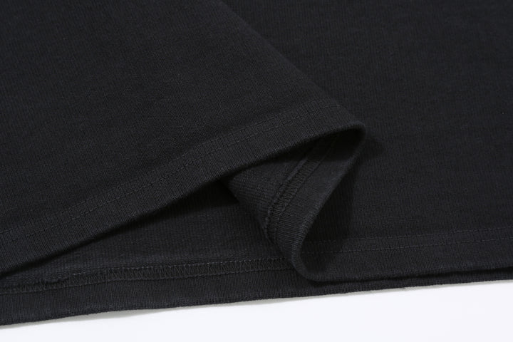 Samurai Jeans SJST-TW01 extra heavyweight T-shirt made in Japan crew neck black hem
