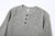 UES 662531 Half Cardigan Stitch Long Sleeve T-Shirt – Henley Neck