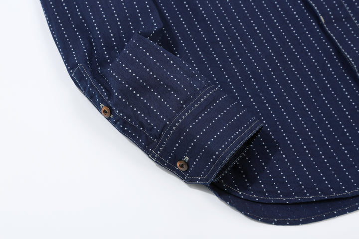 DALEE’S & CO. Signal Savvy Indigo Wabash Work Shirt – Cuff and Sleeve Placket