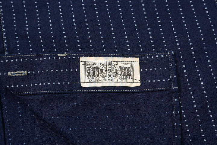 DALEE’S & CO. Signal Savvy Indigo Wabash Work Shirt – Union Ticket Detail