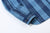Samurai Jeans SKN24-01W rain drop kasuri sashiko flannel work shirt front view cuff