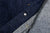 Samurai Jeans S101AX "AI Plus" Natural Indigo Mixed 18oz Selvedge Denim Jacket Button Reverse Side
