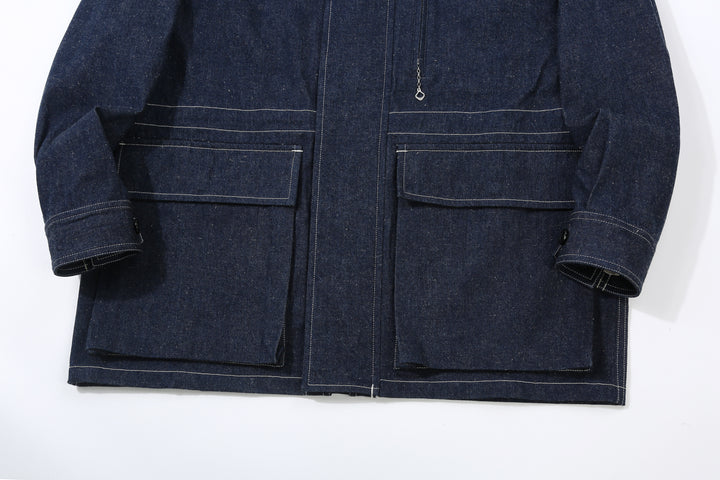 Wasew WSW-25S-001 10oz Jelt Denim Mountain Parka