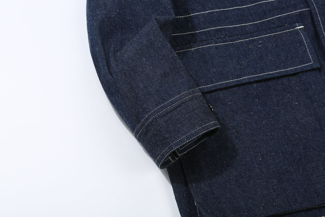 Wasew WSW-25S-001 10oz Jelt Denim Mountain Parka