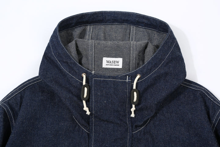 Wasew WSW-25S-001 10oz Jelt Denim Mountain Parka