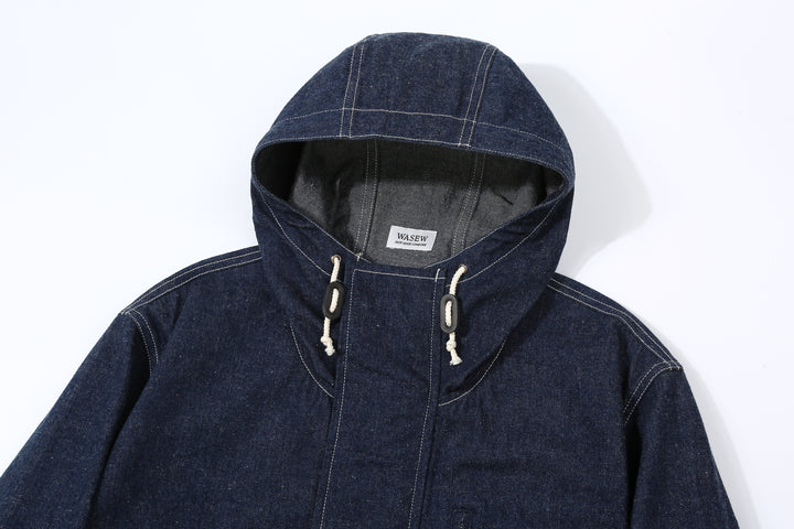 Wasew WSW-25S-001 10oz Jelt Denim Mountain Parka