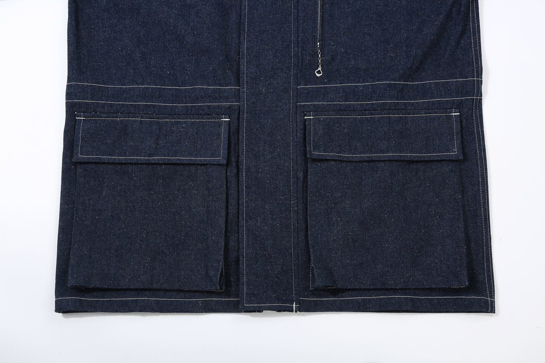 Wasew WSW-25S-001 10oz Jelt Denim Mountain Parka