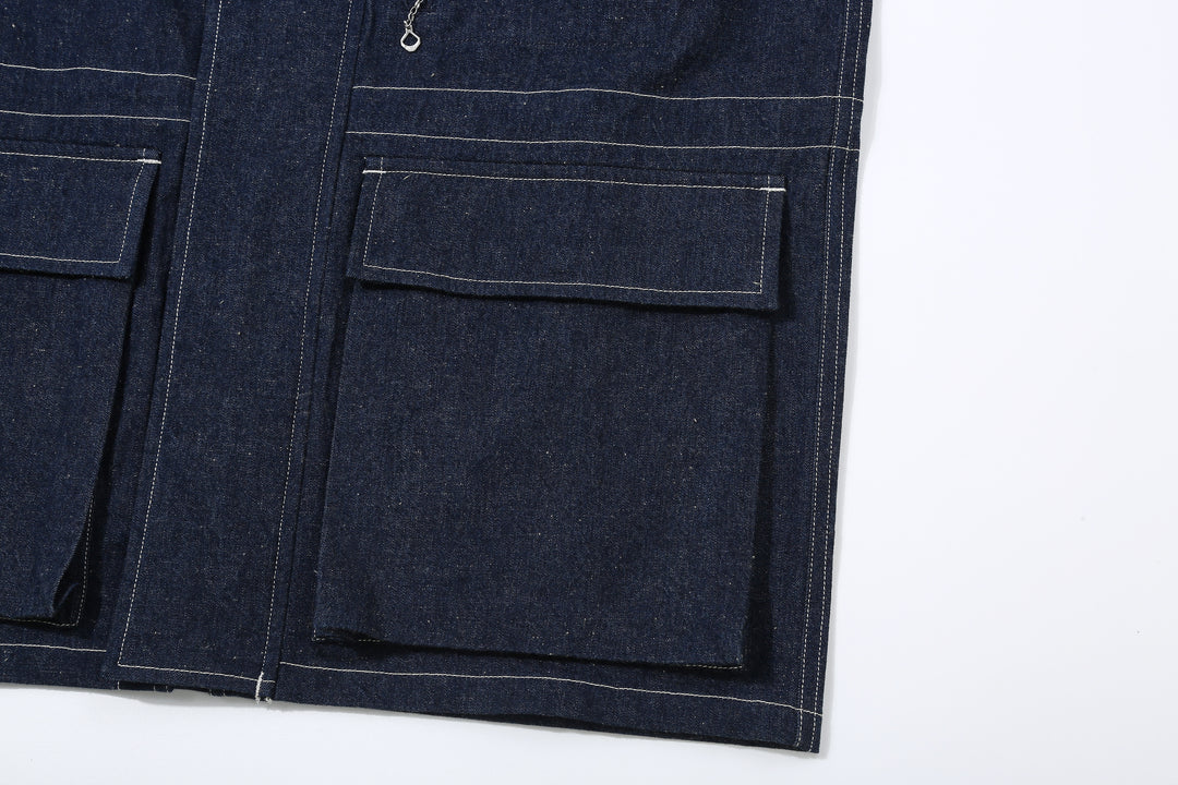 Wasew WSW-25S-001 10oz Jelt Denim Mountain Parka