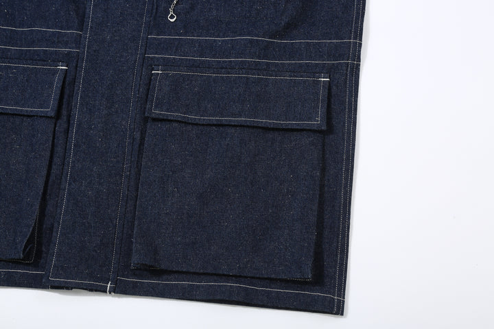 Wasew WSW-25S-001 10oz Jelt Denim Mountain Parka