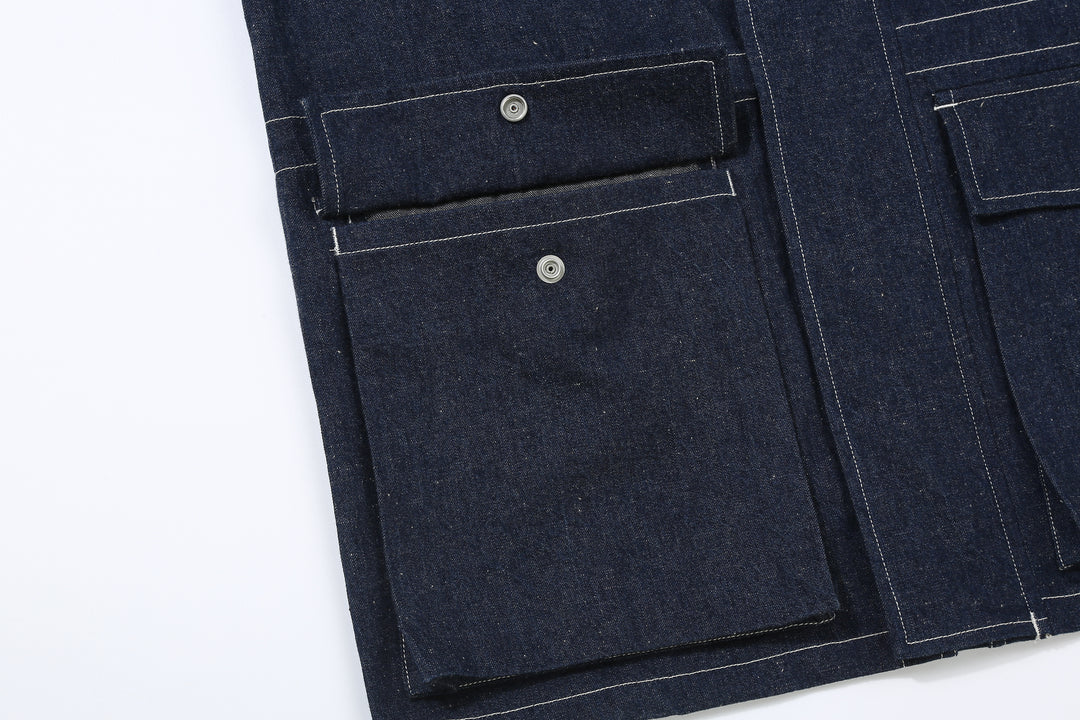 Wasew WSW-25S-001 10oz Jelt Denim Mountain Parka