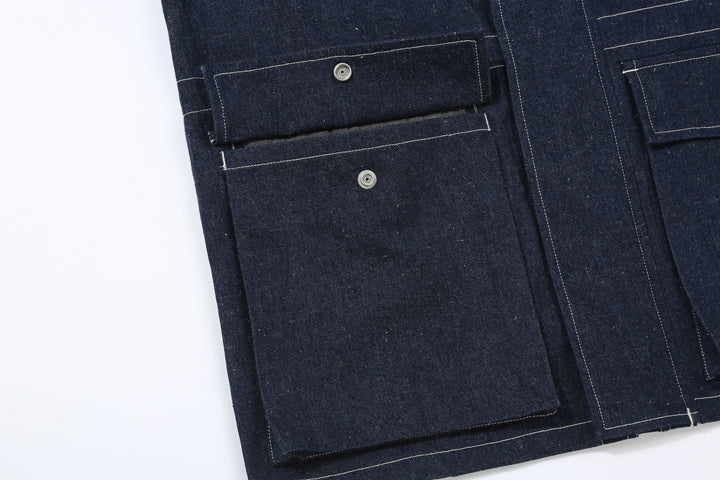 Wasew WSW-25S-001 10oz Jelt Denim Mountain Parka