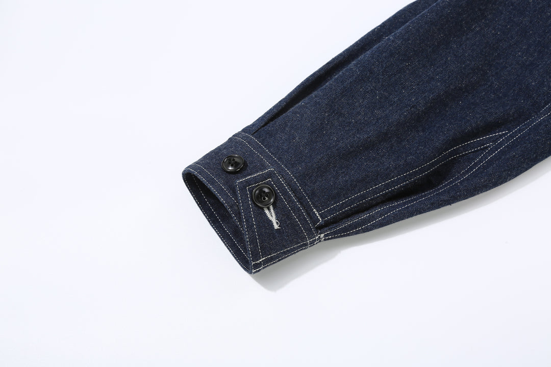 Wasew WSW-25S-001 10oz Jelt Denim Mountain Parka