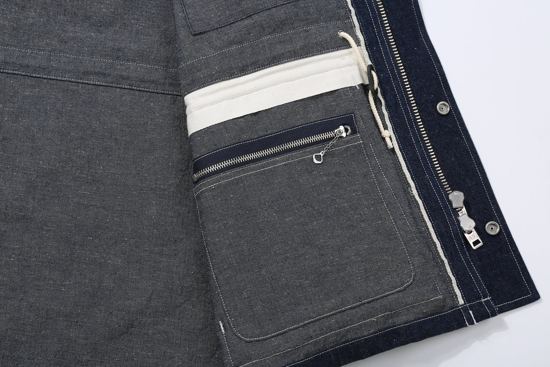 Wasew WSW-25S-001 10oz Jelt Denim Mountain Parka