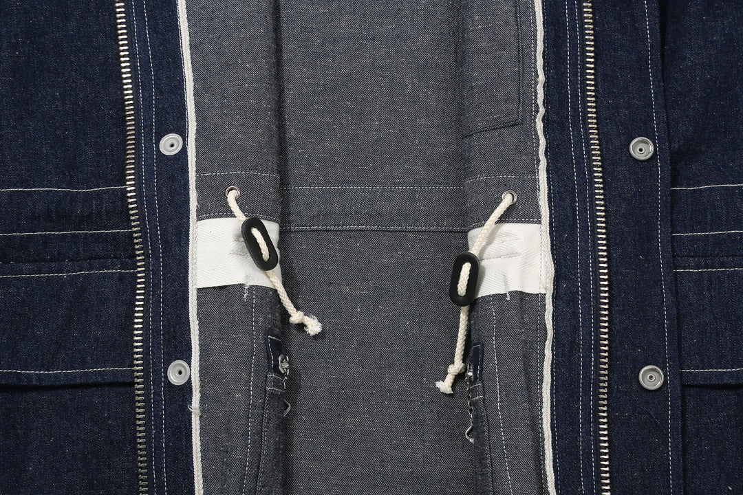 Wasew WSW-25S-001 10oz Jelt Denim Mountain Parka