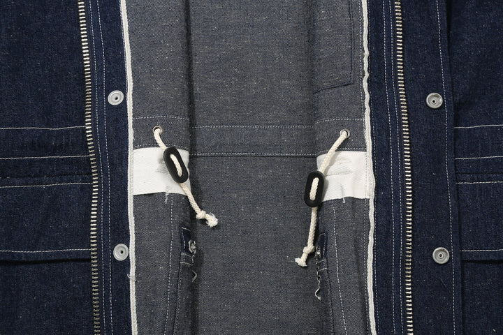 Wasew WSW-25S-001 10oz Jelt Denim Mountain Parka