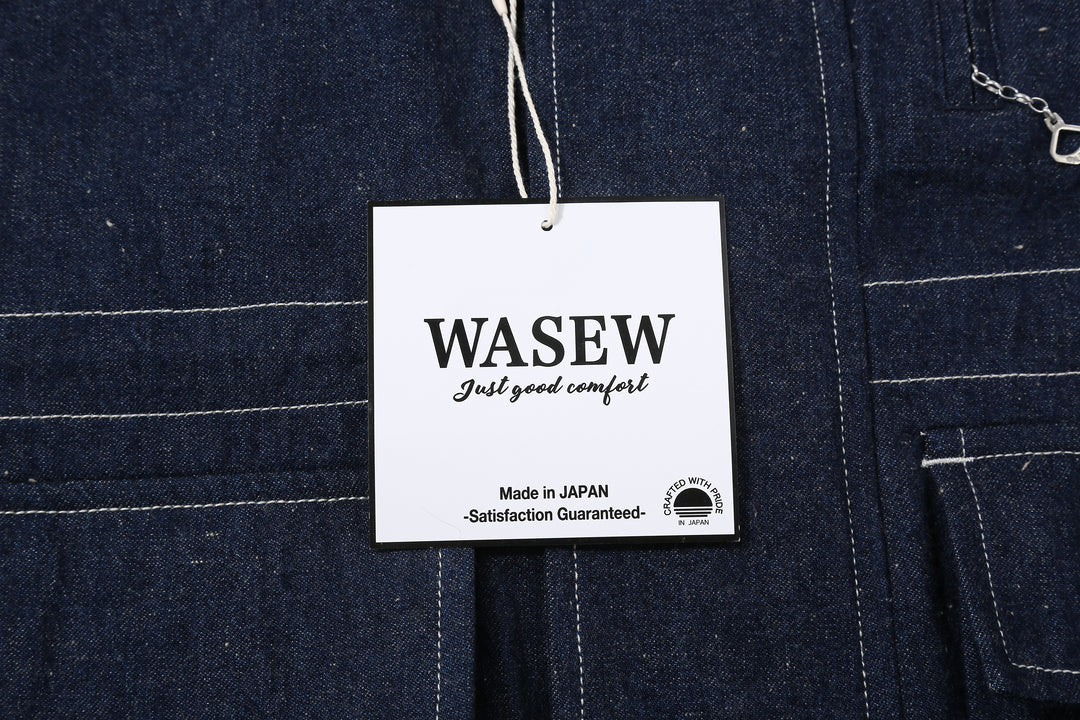 Wasew WSW-25S-001 10oz Jelt Denim Mountain Parka