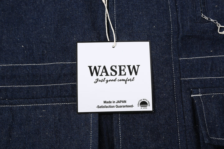 Wasew WSW-25S-001 10oz Jelt Denim Mountain Parka