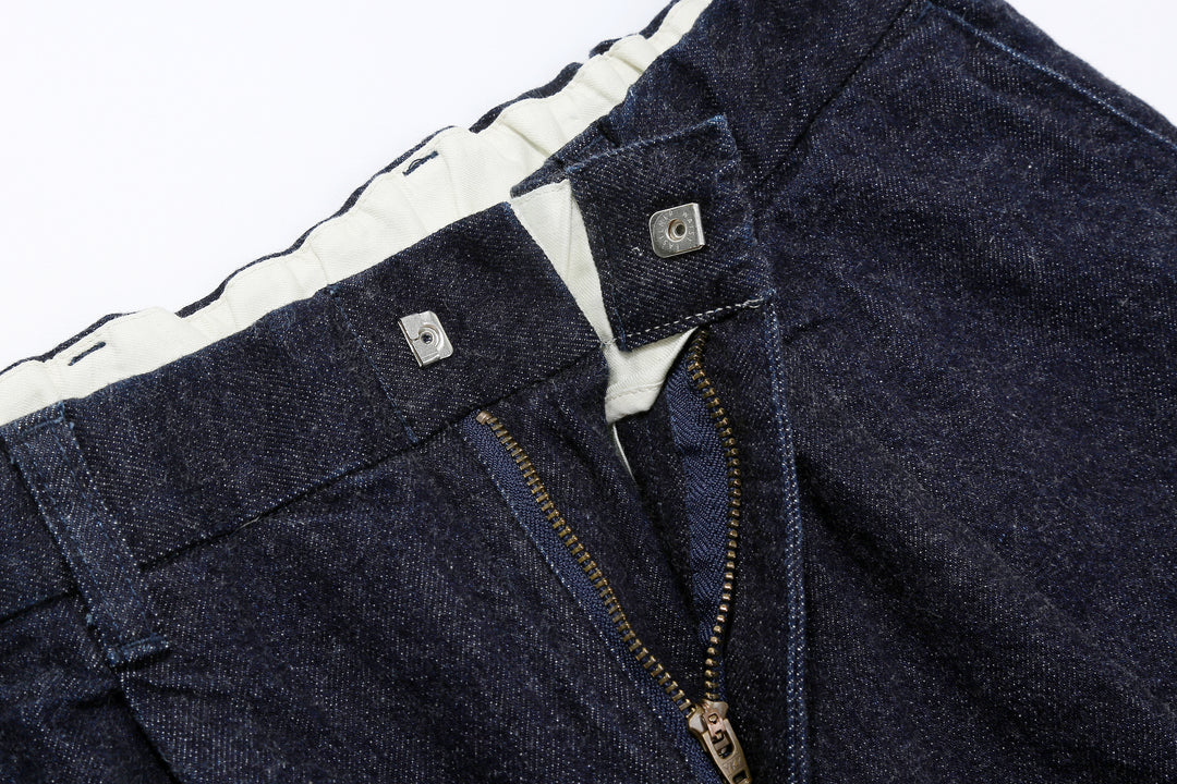 Sugar & Co SGR-S01 12oz selvedge indigo denim gentle pants hook
