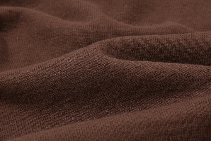 Samurai Jeans SJST-SC04 Samurai Cotton Polo Shirt Made in Japan Dark Kuri Fabric Close Up