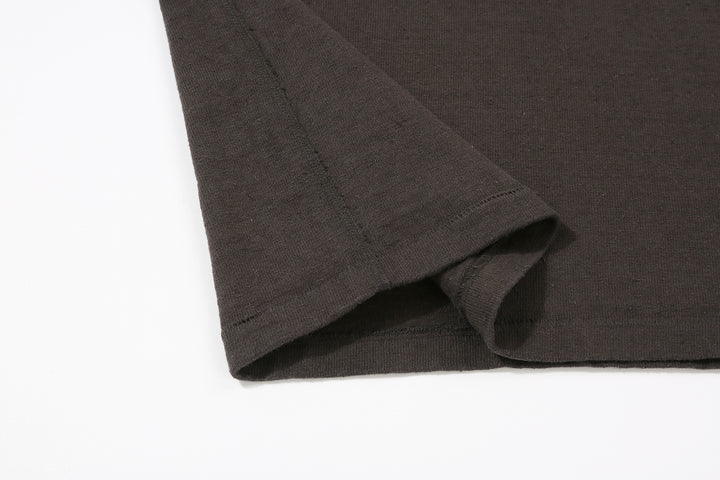 Samurai Jeans SJST-SC04 Samurai Cotton Polo Shirt Made in Japan Kuromame Side Seam