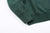 Deluxeware S101-00 20oz Loopwheeled Sweatshirt in D.Green – Ribbed Cuff and Hem Detail