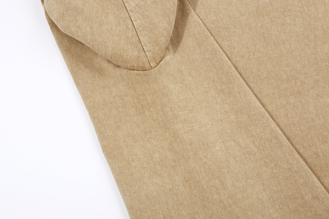 Dubble Works 37001-PD Stand Wheeler Heavyweight T-Shirt - Pigment Dyed Made in Japan Side Detail
