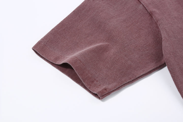Dubble Works 37001-PD Stand Wheeler Heavyweight T-Shirt - Pigment Dyed Made in Japan Neck Detail Sleeve 