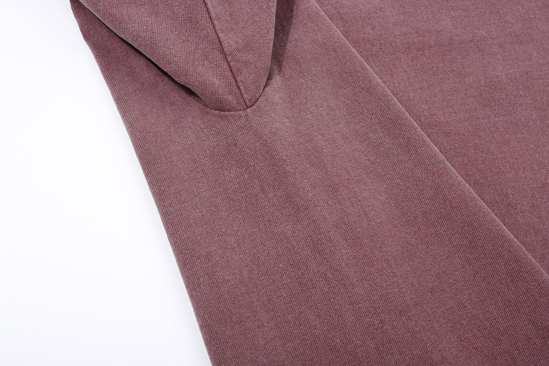 Dubble Works 37001-PD Stand Wheeler Heavyweight T-Shirt - Pigment Dyed Made in Japan Seamless