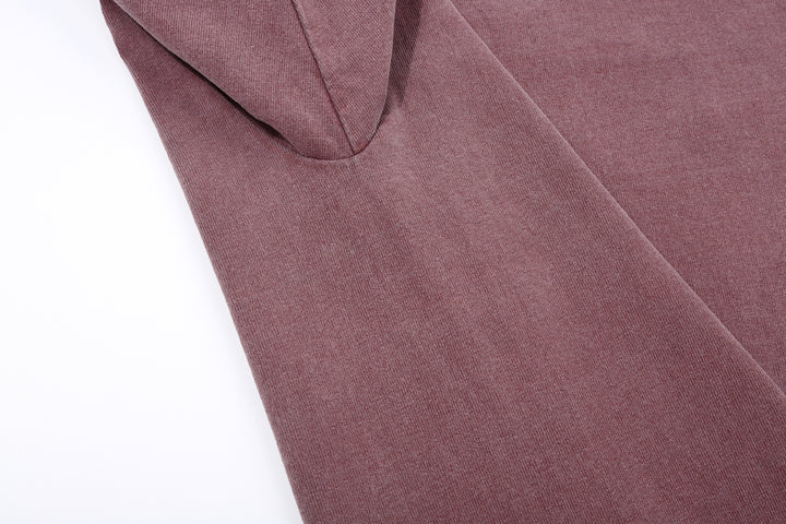 Dubble Works 37001-PD Stand Wheeler Heavyweight T-Shirt - Pigment Dyed Made in Japan Seamless