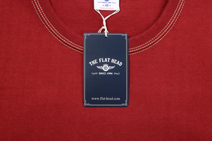 The Flat Head FN-THC-054SP Eagle Graphic T-Shirt - Crew Neck