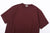 Dubble Works 37001 Stand Wheeler Heavyweight T-Shirt Made in Japan crew neck bordeaux