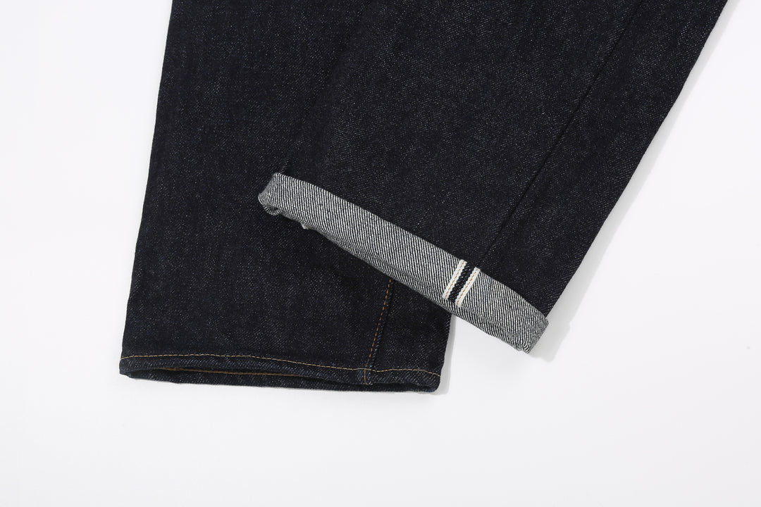 Deluxeware DX7022 22oz Selvedge Denim Jeans – Cuffed Hem and Selvedge ID