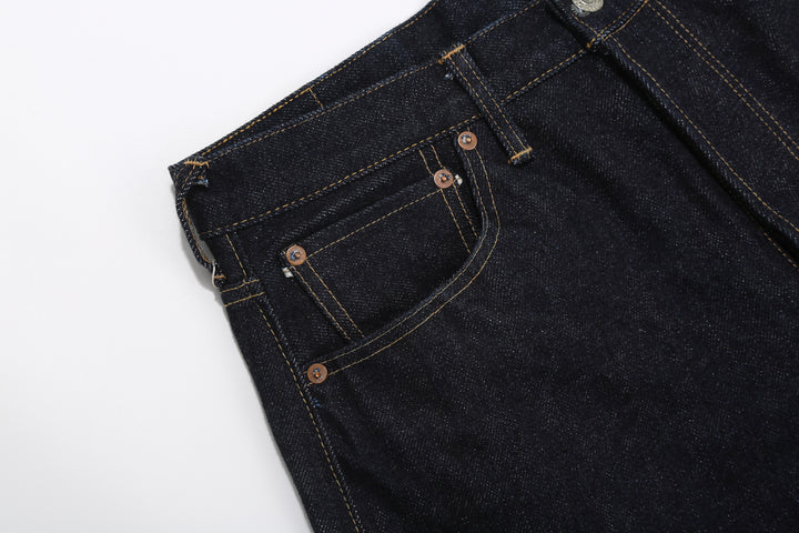 Deluxeware DX7022 22oz Selvedge Denim Jeans – Front Pocket Construction