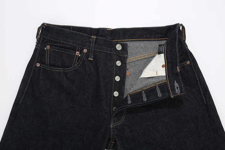 Deluxeware DX7022 22oz Selvedge Denim Jeans – Button Fly Interior