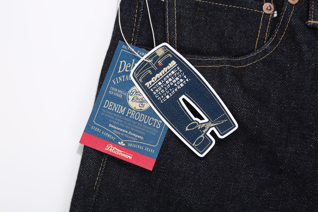 Deluxeware DX7022 22oz Selvedge Denim Jeans – Paper Tag