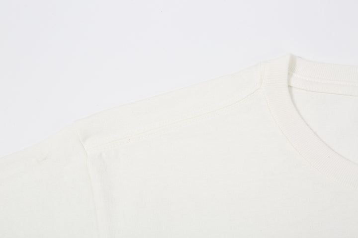 WASEW WSW-001-20 6.2oz Loopwheeled Pack T-Shirt in crew neck, made from custom loopwheeled jersey in Wakayama Japan shoulder seam
