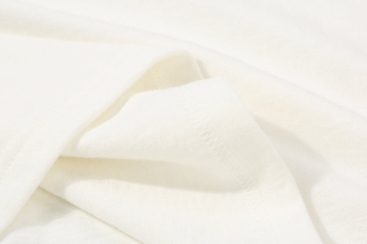 WASEW WSW-001-20 6.2oz Loopwheeled Pack T-Shirt in crew neck, made from custom loopwheeled jersey in Wakayama Japan stitch work