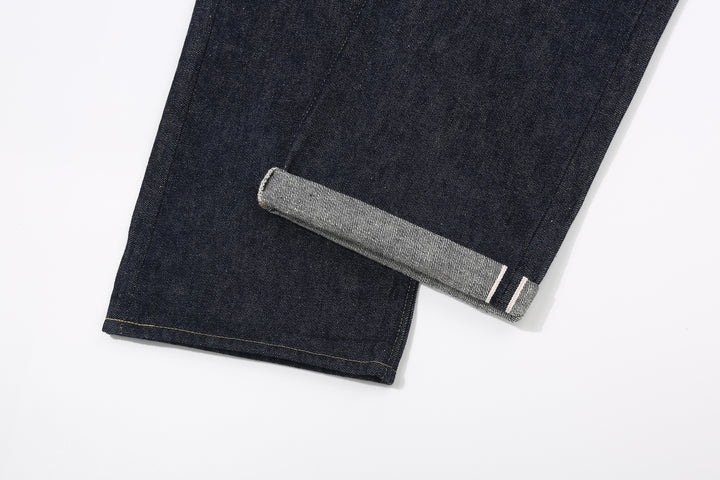 Warehouse Dead Stock Blue Lot 1000XX Straight Fit Jeans – Hem And Turned-Up Selvedge - Detail