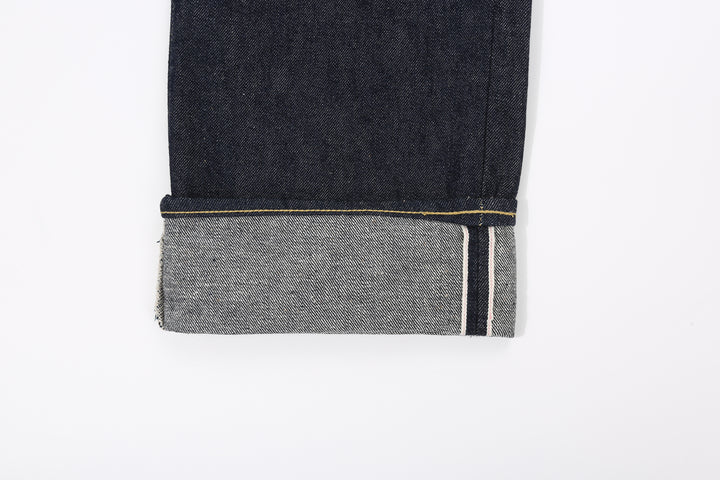 Warehouse Dead Stock Blue Lot 1000XX Straight Fit Jeans – Pink - Selvedge ID And Inside Fabric