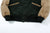 Stevenson Overall Co. Golden Era Athletic - GA1 Classic Varsity Jacket - Dark Green x Beige