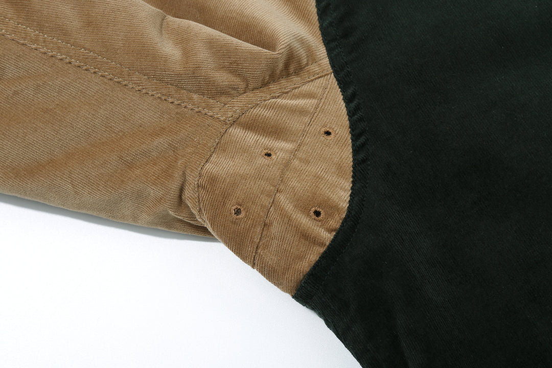 Stevenson Overall GA1 Golden Era Athletic jacket green beige ventilation hole