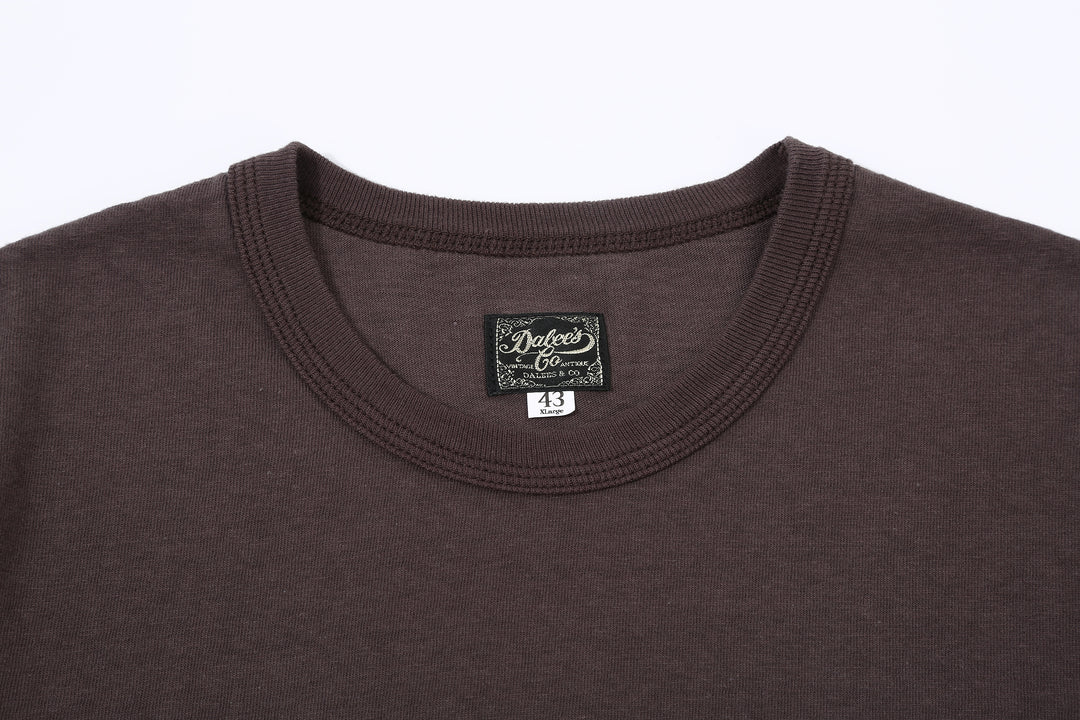 Dalee’s & Co. RGT1920 Gas-Singed #20 Slub Loopwheeled T-Shirt – Crew Neck
