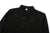 Pure Blue Japan 2239-BK Jacquard Patchwork Boro Shirt - Black x Black Made in Japan Collar